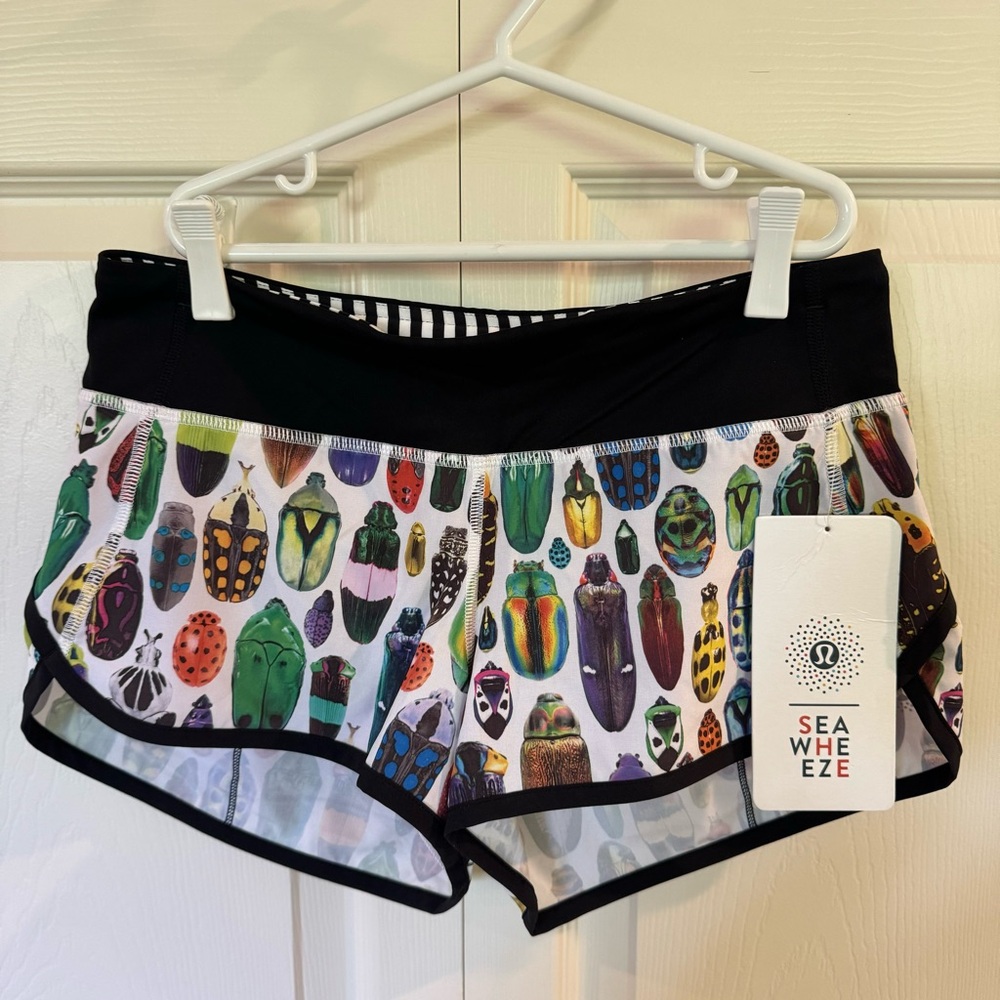 NWT Lululemon 2015 Seawheeze Speed Short RARE